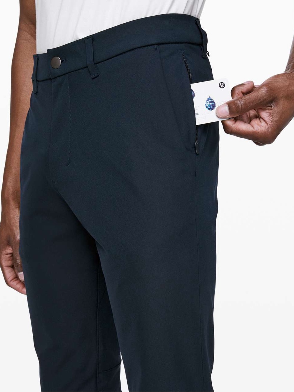 Lululemon Commission Pant 
True Navy with Warpstreme 28" fabric (Men's size 32)